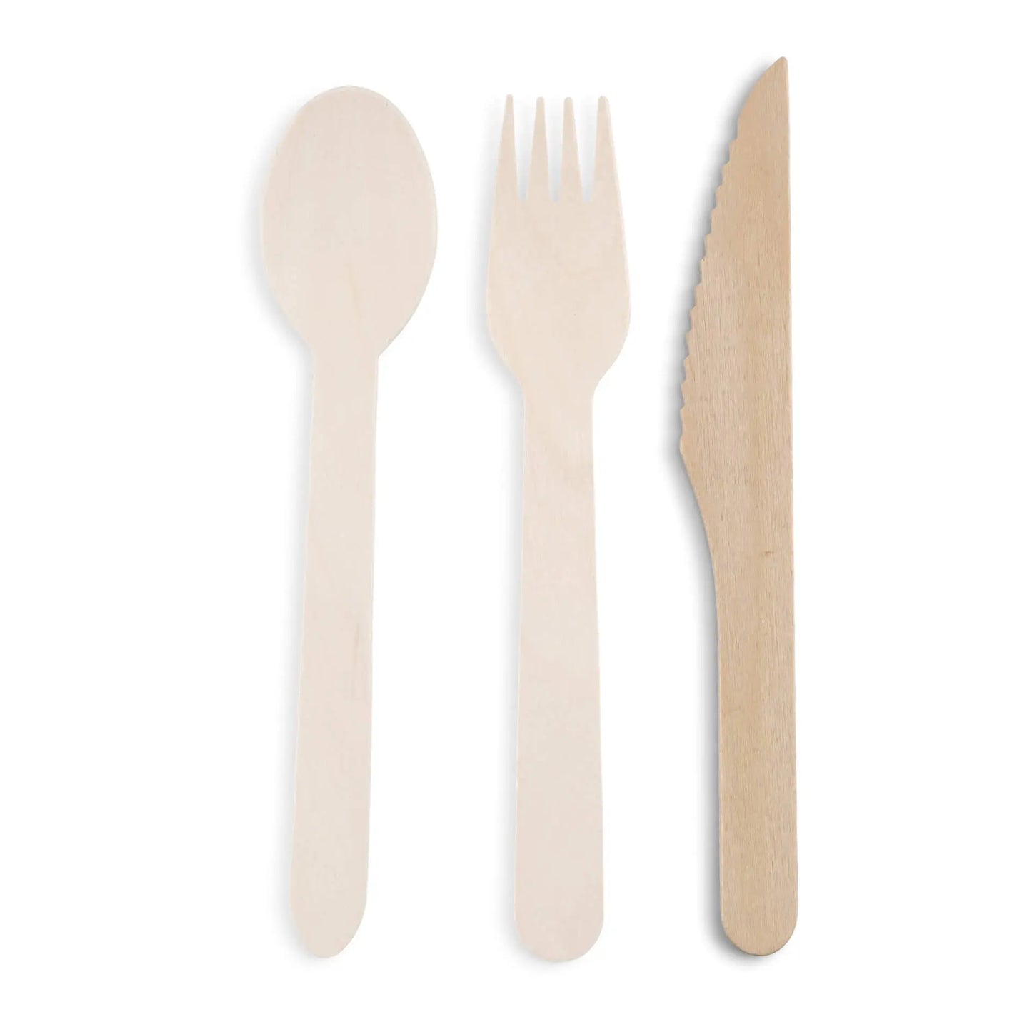 ხის დანა ერთჯერადი, 16 სმ
